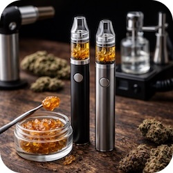 Cons to Using Wax Concentrates over Cannbis Flower weed vs wax