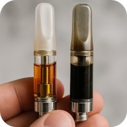 Dark THC Oil in Cart - Is my THC Cartridge Fake?