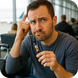 Flying Within States Where Cannabis is Legalized - Can I Take A Dab Pen on a Plane?