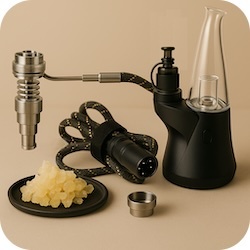 How Do You Smoke THC Diamonds? E-Nail or Electric Dab Rig