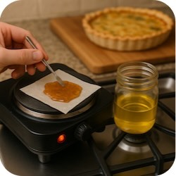 making edibles with dabs - infusing thc oil