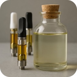 MCT Oil in Fake THC Cartridge - Fake THC Carts