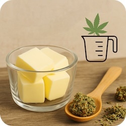 Measurements of Cannabis to Butter- How to Make Edibles?