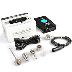 Pulsar Elite Series: Hybrid Mini E-Nail Kit with 25mm Axial Coil