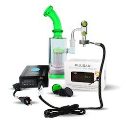 Pulsar Elite Series: Terp Slurper Mini E-Nail Kit with 25mm Axial Coil