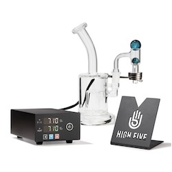 Terp Slurper Enail Kit: High Five Micro Enail Terp Slurper E-Banger Dab Kit 30mm