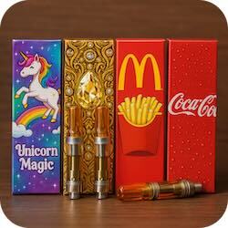 Too Good To Be True Strains, Over the Top Packaging, or Major Corporation Logos - How to Spot a Fake Cartridge