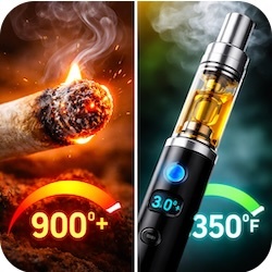 VAPE PEN VS FLOWER- Why the Experience Still Feels Different Combustion vs Vaporization