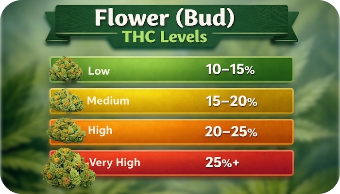 When is Weed Potency Considered High - THC Levels in Flower When is Weed Potency Considered High - THC Levels in Flower