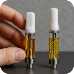 Why Does My Cart have a Ton of Bubbles - THC Cartridge